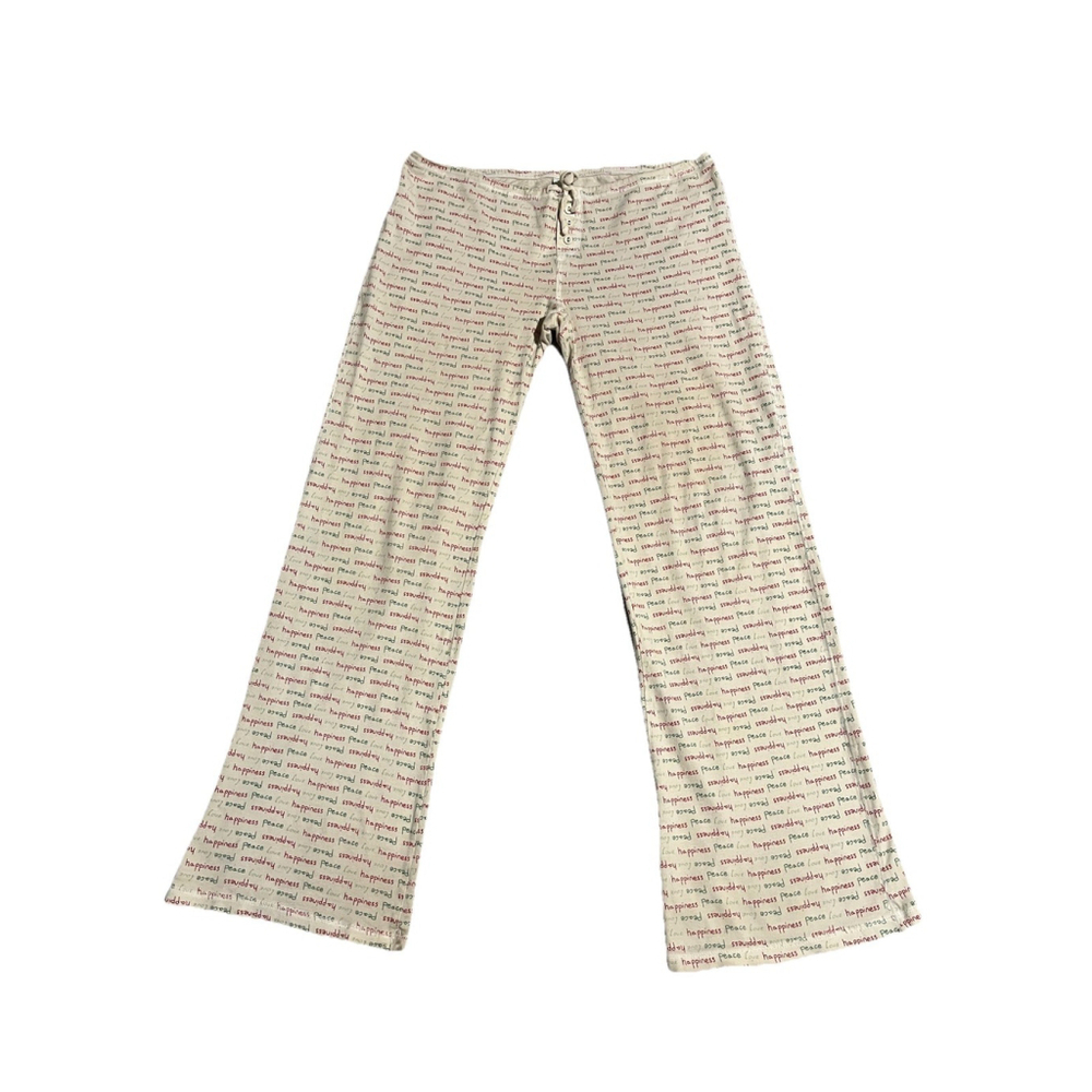 Old Navy Pajama Pants Womens Extra Small Peace Print
